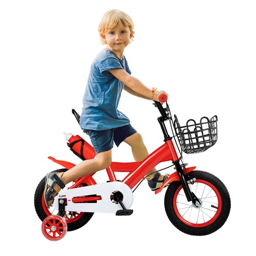 Kids bike children red - 12",