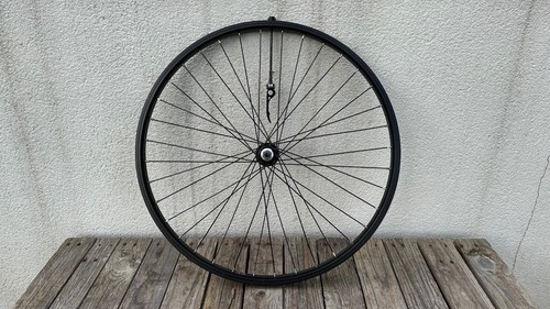 Inch front bike wheel black - 24,